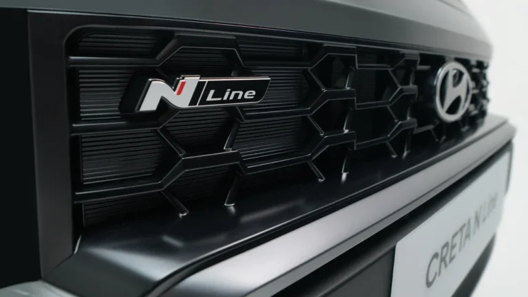 N Line exclusive bumper*only available on N Line trim.